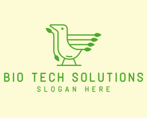 Green Bird Tech logo design