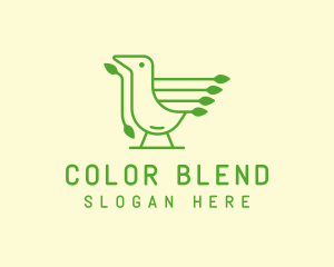 Green Bird Tech logo design