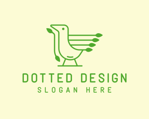 Green Bird Tech logo design