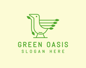 Green Bird Tech logo design