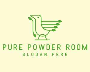 Green Bird Tech logo design