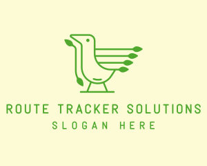 Green Bird Tech logo design