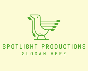 Green Bird Tech logo design