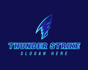 Thunder Sports Apparel logo design