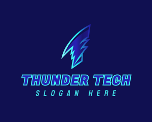 Thunder Sports Apparel logo design