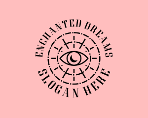 Boho Eye Holistic logo design