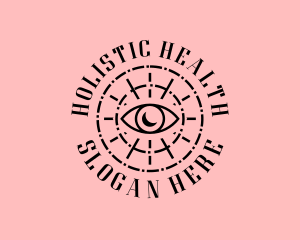 Boho Eye Holistic logo design