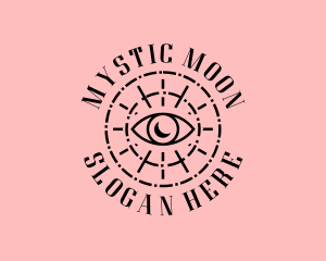 Boho Eye Holistic logo design