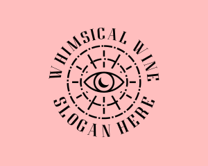 Boho Eye Holistic logo design