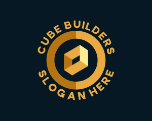 Technology Programming Cube logo design