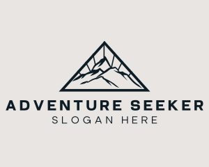 Mountain Trek Hiking logo design