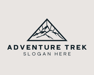 Mountain Trek Hiking logo design