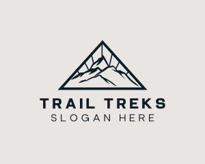 Mountain Trek Hiking logo design