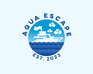 Ocean Yacht Boat logo