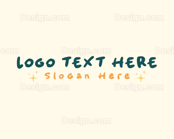 Playful Handwritten Wordmark Logo