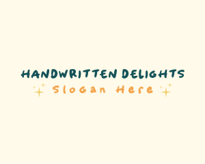 Playful Handwritten Wordmark logo design