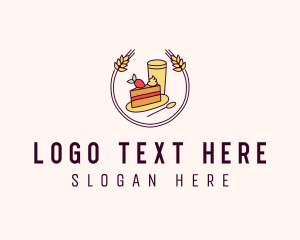 Pastry Cake & Coffee  logo