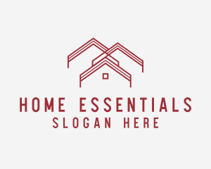 Roof Home Village logo design