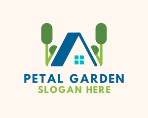 Landscaping Yard Housing logo design