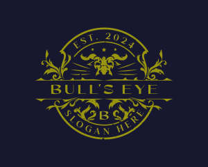 Bull Rustic Ranch logo design