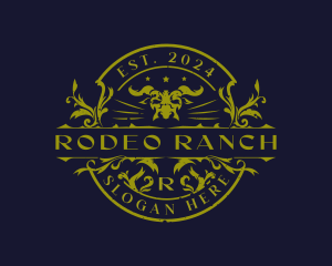 Bull Rustic Ranch logo design