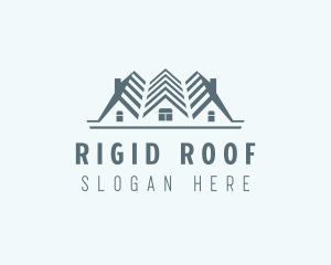 Roof Residential Roofing logo design