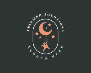 Balloon Moon Star Logo