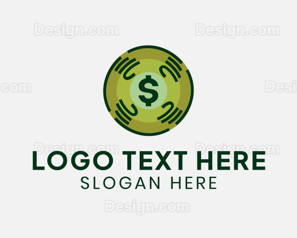 Dollar Crypto Currency Money Logo