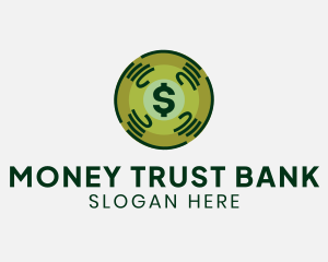 Dollar Crypto Currency Money logo design