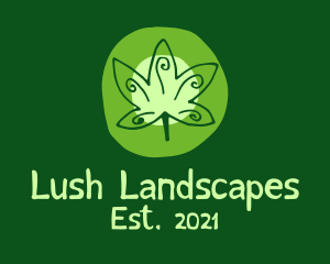 Marijuana Leaf Plantation  logo