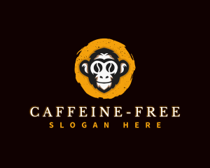 Coffee Bean Monkey logo design