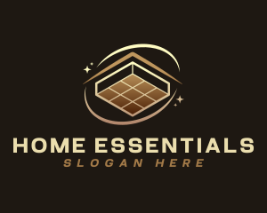 Home Floor Tiles logo design