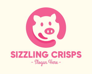 Pink Pig Pork logo