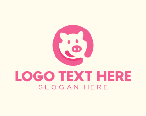 Pink Pig Pork logo