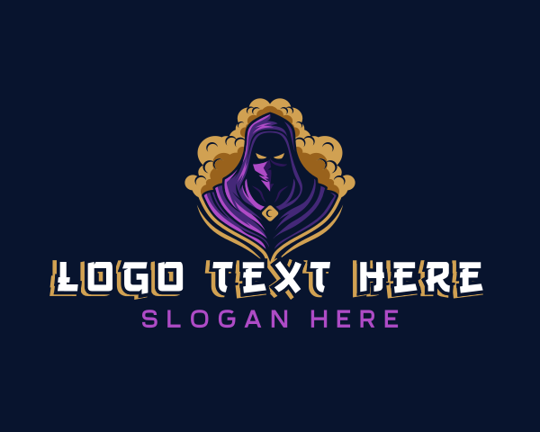 Stealth logo example 4