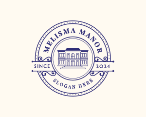 House Manor Realty logo design