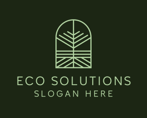 Backyard Eco Landscaping logo design