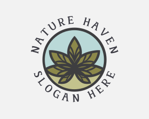 Natural Organic Cannabis logo design