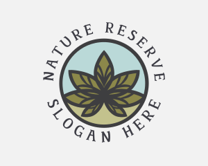 Natural Organic Cannabis logo design