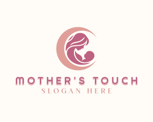 Parenting Mother Infant logo design