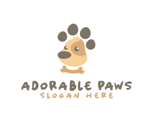 Dog Pet Puppy logo design