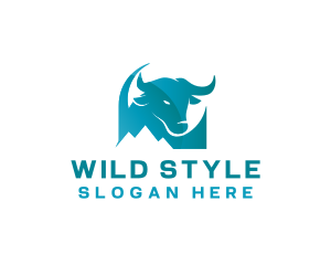 Wild Bull Buffalo logo design