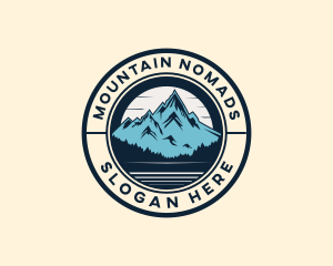 Outdoor Mountain Adventure logo design