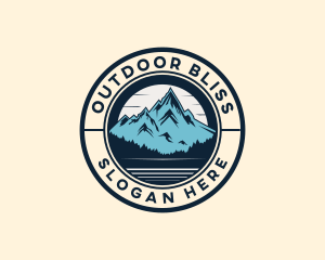 Outdoor Mountain Adventure logo design