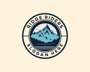 Outdoor Mountain Adventure logo design