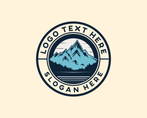 Slope - Outdoor Mountain Adventure logo design