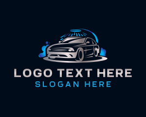 Car Wash Garage Logo