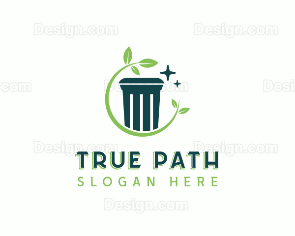 Garbage Disposal Sanitation Logo