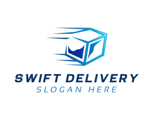 Import Delivery Box logo design