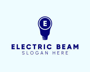 Electrical Light Bulb Lighting logo design